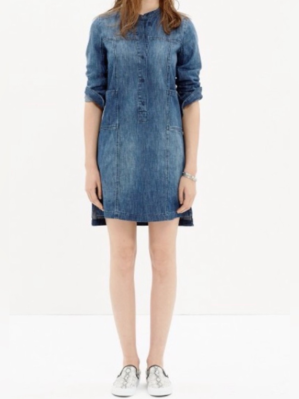 Madewell Denim‎ Downplay Shirtdress A8529 EUC M Medium